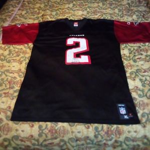 Atlanta Falcons Reebok NFL Players Football Jersey #2 Matt Ryan Men's XL Black